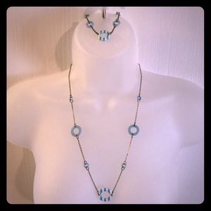 Necklace with matching bracelet